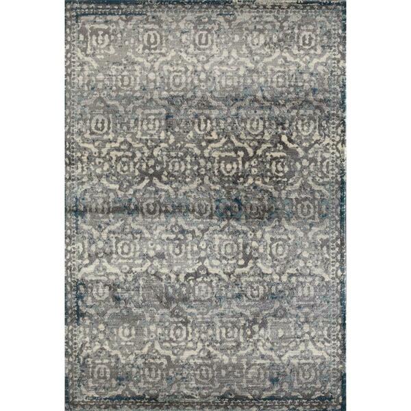 Art Carpet 5 X 8 Ft. Novi Collection Morocco Woven Area Rug, Gray 21506